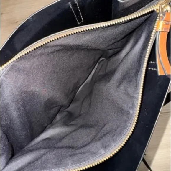 Marc Jacobs Leather Grind Colorblock Tote Bag – Brown/Tan – Excellent Condition - Picture 4 of 5